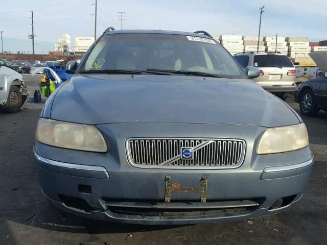 YV1SW592152459679 - 2005 VOLVO V70 FWD BLUE photo 9