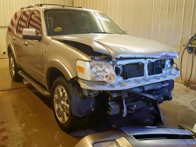 1FMEU75858UA13215 - 2008 FORD EXPLORER L SILVER photo 1