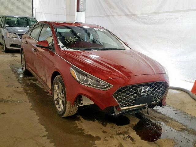 5NPE34AF6JH720835 - 2018 HYUNDAI SONATA SPO RED photo 1