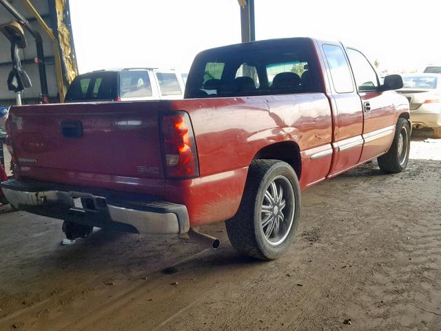 2GTEC19T3Y1316752 - 2000 GMC NEW SIERRA RED photo 4