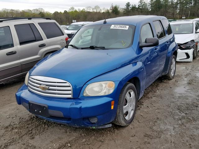 3GNCA13B69S575584 - 2009 CHEVROLET HHR LS BLUE photo 2