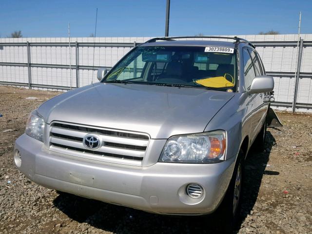 JTEGD21AX60144617 - 2006 TOYOTA HIGHLANDER SILVER photo 2