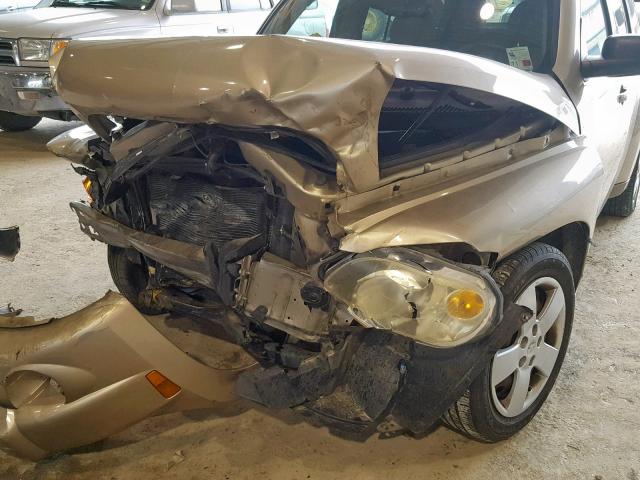 3GNCA13D58S676471 - 2008 CHEVROLET HHR LS Ոսկեգույն լուսանկար 10
