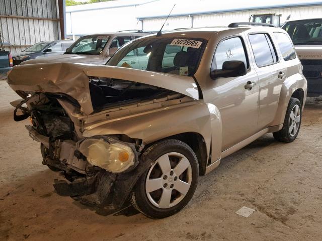 3GNCA13D58S676471 - 2008 CHEVROLET HHR LS Ոսկեգույն լուսանկար 2