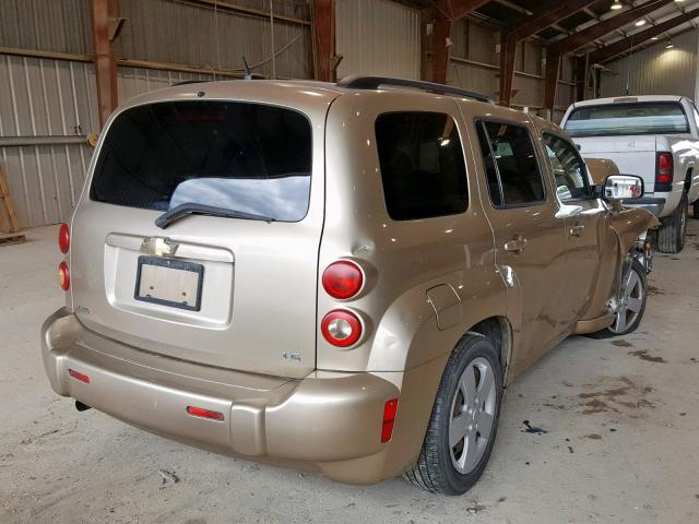3GNCA13D58S676471 - 2008 CHEVROLET HHR LS Ոսկեգույն լուսանկար 4