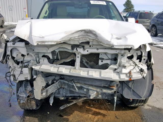 1FMEU7EE9AUA27078 - 2010 FORD EXPLORER E WHITE photo 9