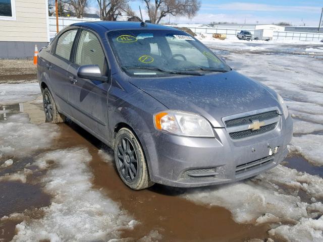 KL1TD5DE3AB072800 - 2010 CHEVROLET AVEO LS TWO TONE photo 1