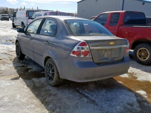 KL1TD5DE3AB072800 - 2010 CHEVROLET AVEO LS TWO TONE photo 3