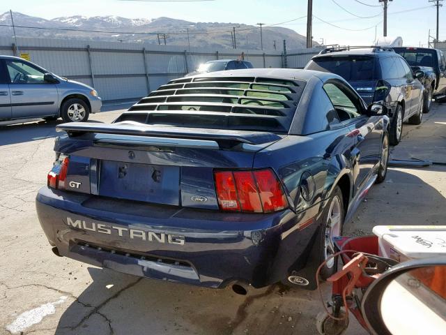 1FAFP42X92F178938 - 2002 FORD MUSTANG GT PURPLE photo 4