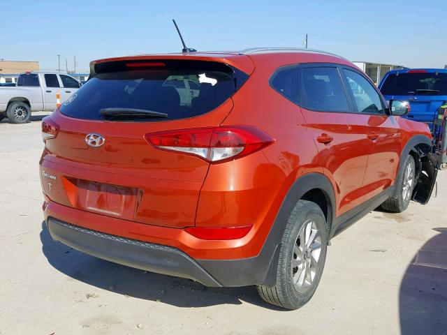 KM8J33A42GU096632 - 2016 HYUNDAI TUCSON LIM ORANGE photo 4