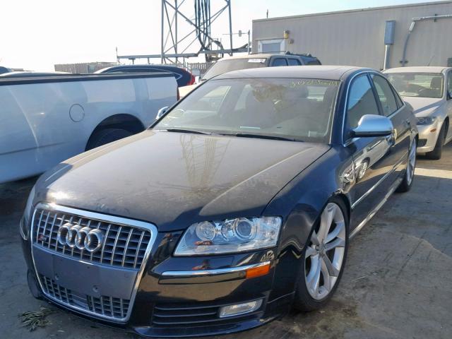 WAUPN94E19N006512 - 2009 AUDI S8 QUATTRO BLACK photo 2