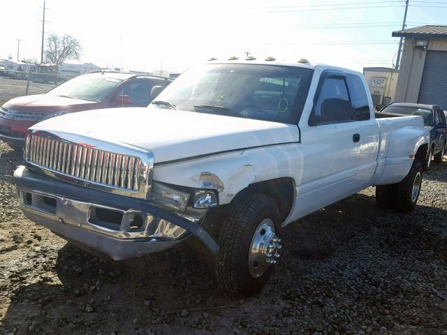 3B7MC33C62M200414 - 2002 DODGE RAM 3500 WHITE photo 2