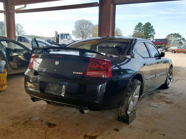 2B3LA73W96H369853 - 2006 DODGE CHARGER SR BLACK photo 4