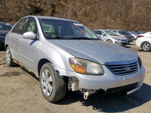 KNAFE221595603357 - 2009 KIA SPECTRA EX SILVER photo 1