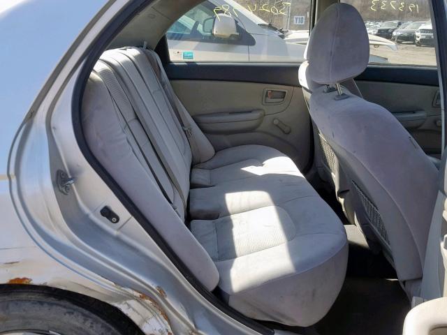 KNAFE221595603357 - 2009 KIA SPECTRA EX SILVER photo 6