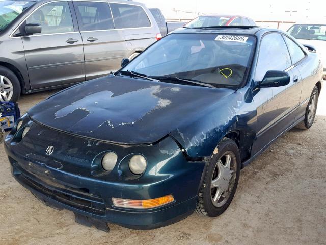 JH4DC4464TS004882 - 1996 ACURA INTEGRA SE GREEN photo 2