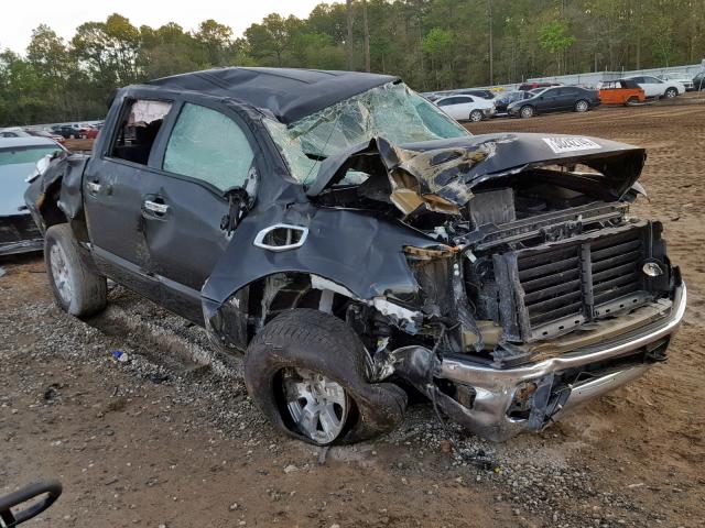 1N6AA1EJ4HN532078 - 2017 NISSAN TITAN S BLACK photo 1