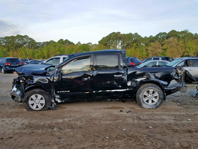 1N6AA1EJ4HN532078 - 2017 NISSAN TITAN S BLACK photo 10