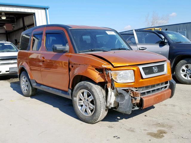 5J6YH287X6L015714 - 2006 HONDA ELEMENT EX ORANGE photo 1