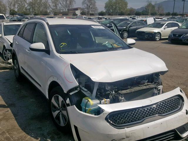 KNDCB3LC6K5217833 - 2019 KIA NIRO FE WHITE photo 1