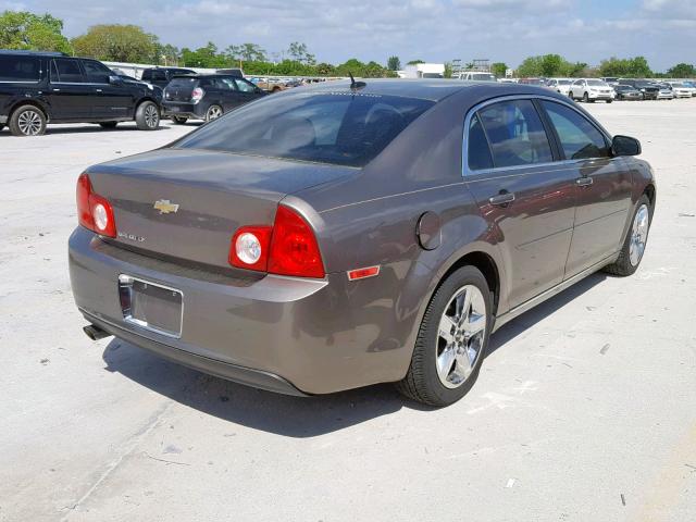 1G1ZC5E14BF327023 - 2011 CHEVROLET MALIBU 1LT TAN photo 4