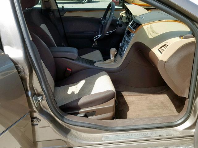 1G1ZC5E14BF327023 - 2011 CHEVROLET MALIBU 1LT TAN photo 5
