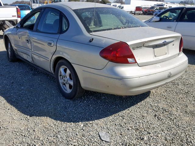 1FAFP55213A169929 - 2003 FORD TAURUS SES GREEN photo 3