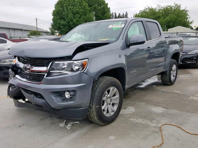 1GCGSCEN6J1198593 - 2018 CHEVROLET COLORADO L GRAY photo 2