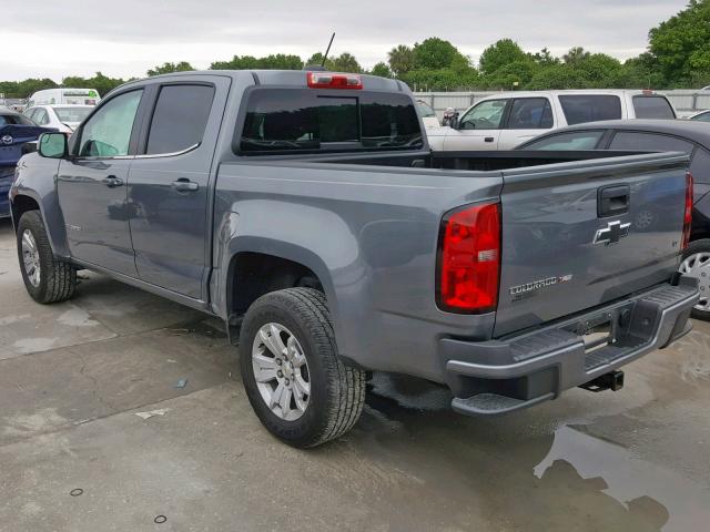 1GCGSCEN6J1198593 - 2018 CHEVROLET COLORADO L GRAY photo 3