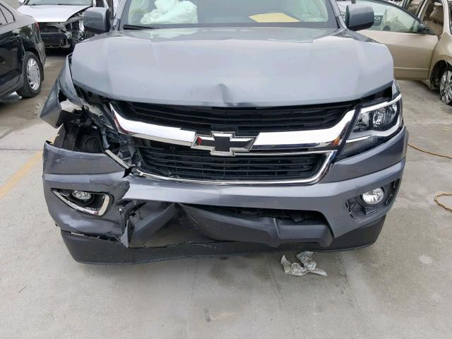1GCGSCEN6J1198593 - 2018 CHEVROLET COLORADO L GRAY photo 9