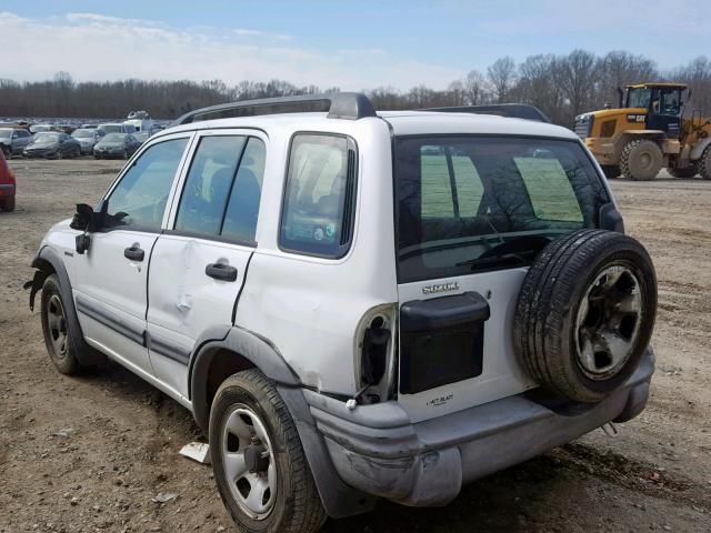 2S3TE62V846104339 - 2004 SUZUKI VITARA LX WHITE photo 3