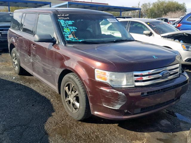 2FMDK51CX9BA28509 - 2009 FORD FLEX SE PURPLE photo 1