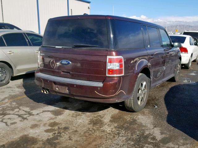 2FMDK51CX9BA28509 - 2009 FORD FLEX SE PURPLE photo 4