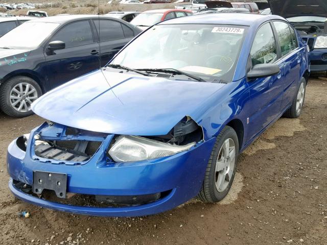 1G8AL55F36Z110609 - 2006 SATURN ION LEVEL BLUE photo 2