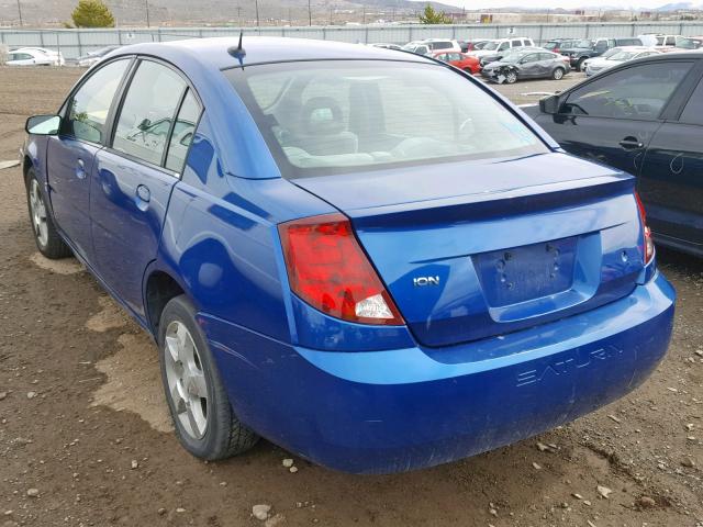 1G8AL55F36Z110609 - 2006 SATURN ION LEVEL BLUE photo 3