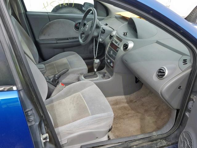 1G8AL55F36Z110609 - 2006 SATURN ION LEVEL BLUE photo 5