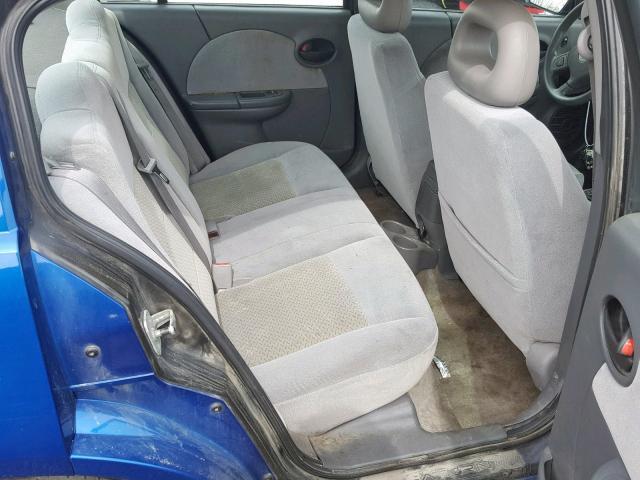 1G8AL55F36Z110609 - 2006 SATURN ION LEVEL BLUE photo 6