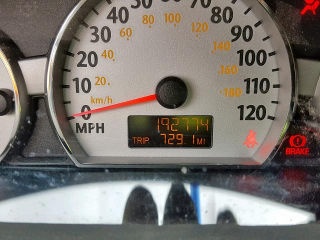 1G8AL55F36Z110609 - 2006 SATURN ION LEVEL BLUE photo 8