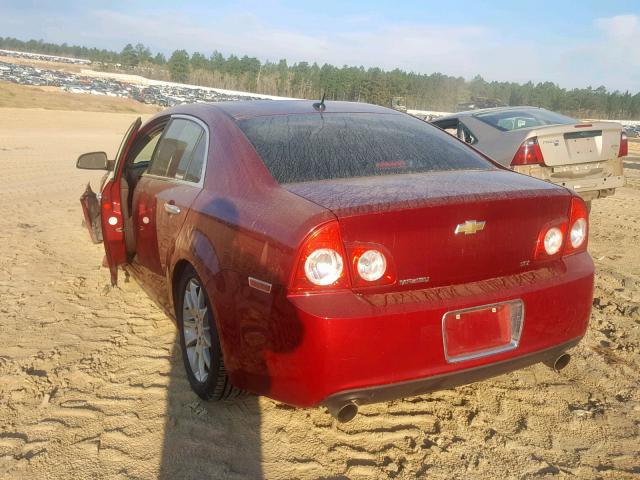 1G1ZK57768F289789 - 2008 CHEVROLET MALIBU LTZ BURGUNDY photo 3