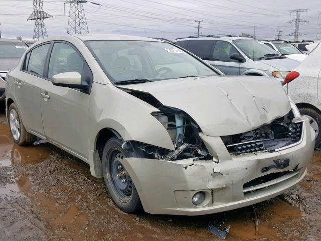 3N1AB61E98L728929 - 2008 NISSAN SENTRA 2.0 BEIGE photo 1