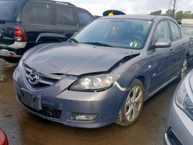 JM1BK324X71701718 - 2007 MAZDA 3 S GRAY photo 2