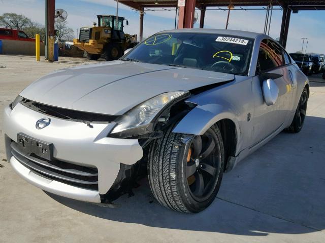 JN1AZ34D56M309332 - 2006 NISSAN 350Z COUPE SILVER photo 9