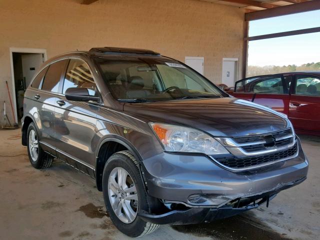 5J6RE3H70AL046627 - 2010 HONDA CR-V EXL GRAY photo 1