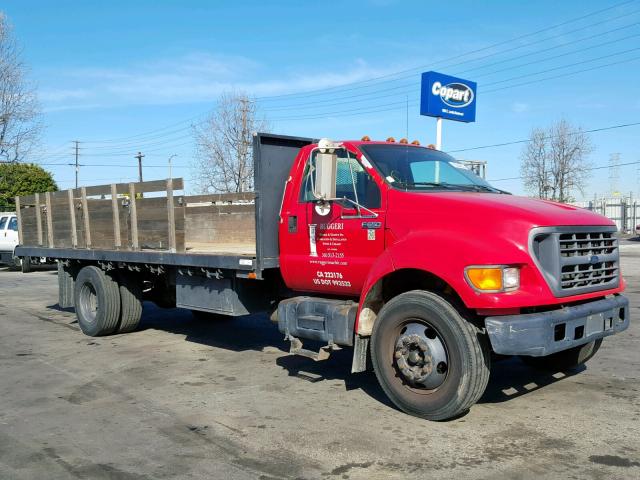 3FDNF656XYMA05747 - 2000 FORD F650 SUPER RED photo 1