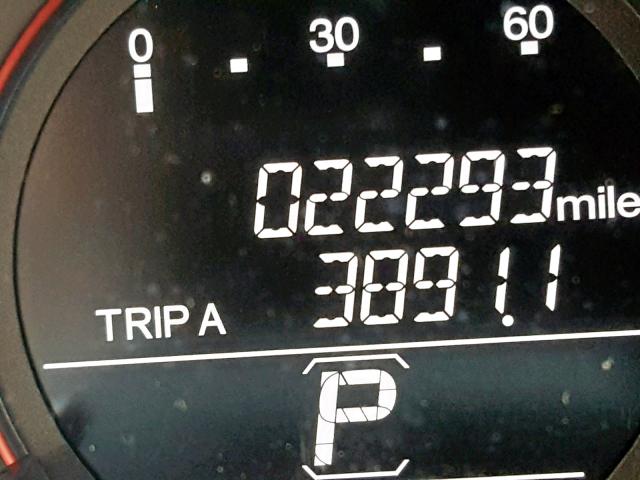 1HGCR2F11HA265693 - 2017 HONDA ACCORD SPO GRAY photo 8