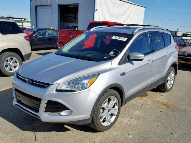 1FMCU9J9XGUB73056 - 2016 FORD ESCAPE TIT SILVER photo 2