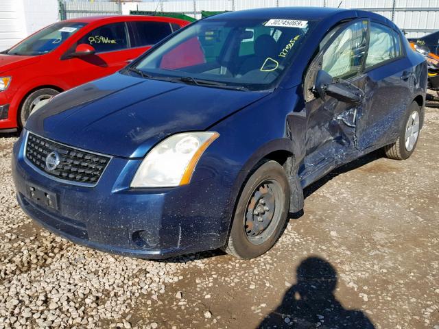 3N1AB61E69L655794 - 2009 NISSAN SENTRA 2.0 BLUE photo 2