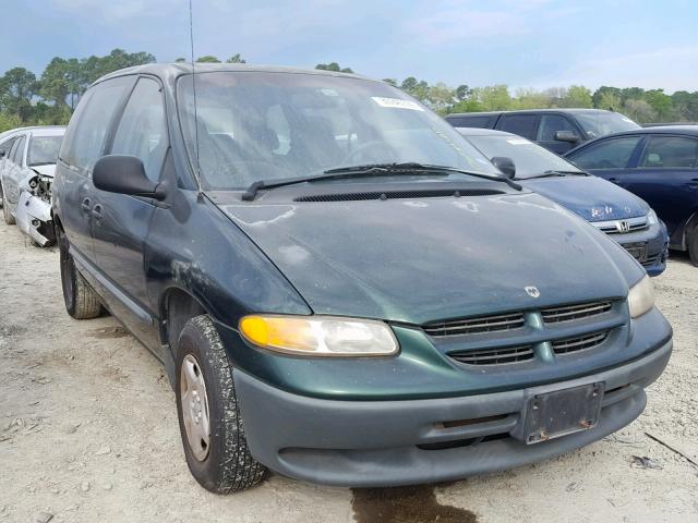 2B4FP25B5XR190080 - 1999 DODGE CARAVAN GREEN photo 1