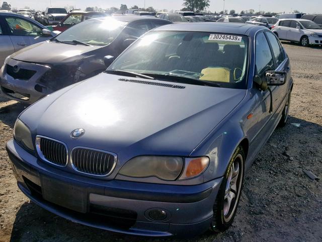 WBAEV53463KM31466 - 2003 BMW 330 I BLUE photo 2