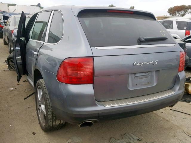 WP1AB29P24LA72928 - 2004 PORSCHE CAYENNE S SILVER photo 3